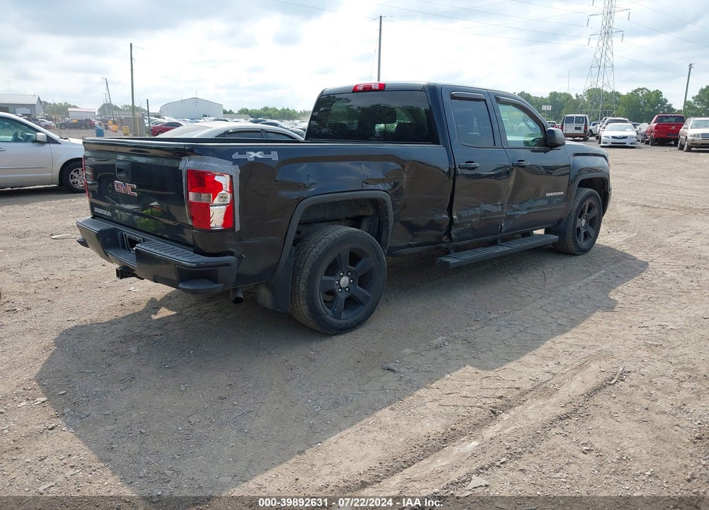2015 GMC SIERRA 1500 VIN: 1GTV2TEC8FZ399443