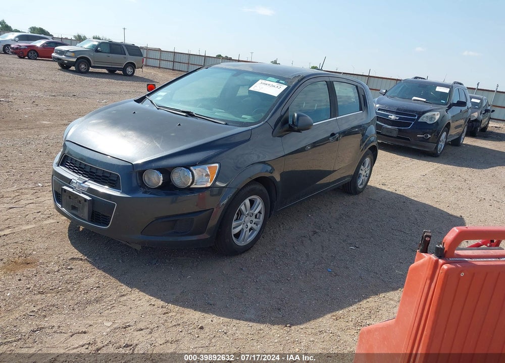 2016 CHEVROLET SONIC LT AUTO VIN: 1G1JC6SG7G4149655