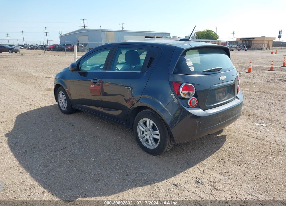2016 CHEVROLET SONIC LT AUTO VIN: 1G1JC6SG7G4149655