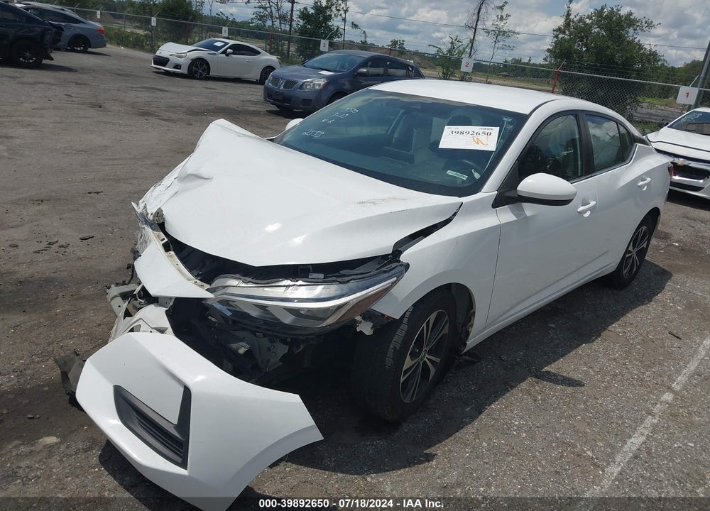 2021 NISSAN SENTRA SV XTRONIC CVT VIN: 3N1AB8CV3MY292553
