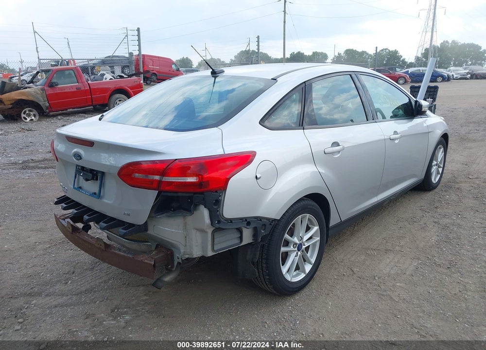 2017 FORD FOCUS SE VIN: 1FADP3F29HL209633