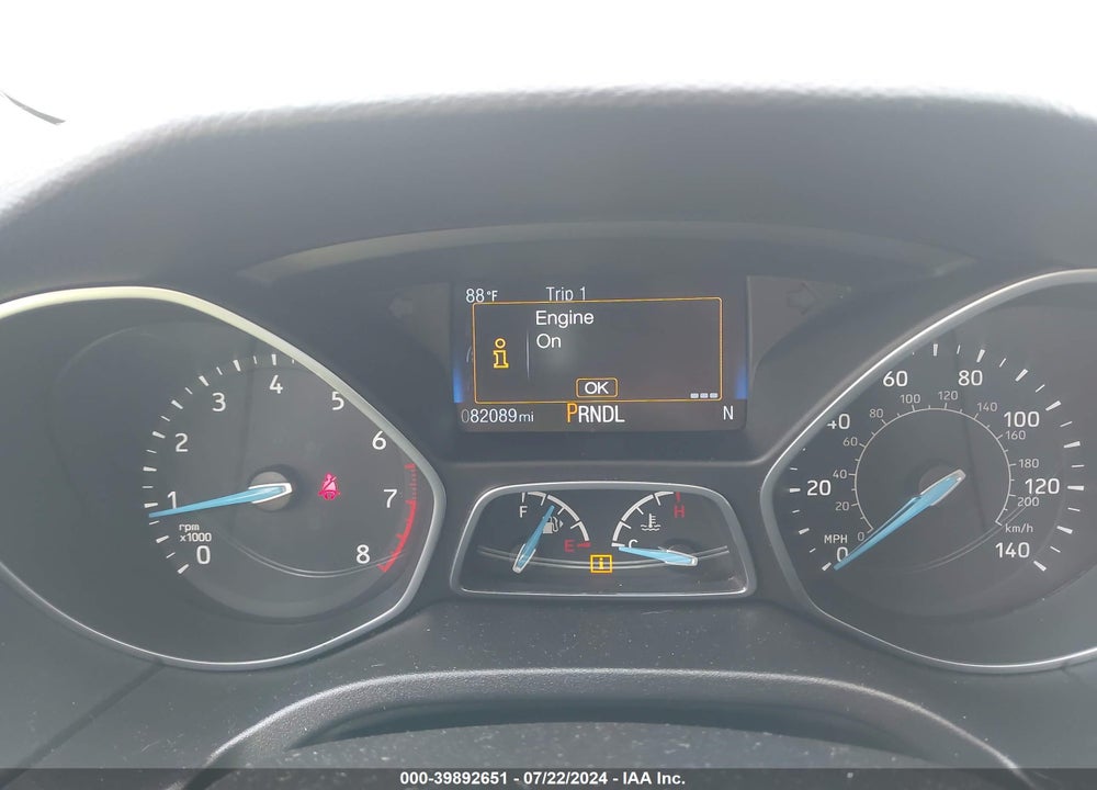 2017 FORD FOCUS SE VIN: 1FADP3F29HL209633