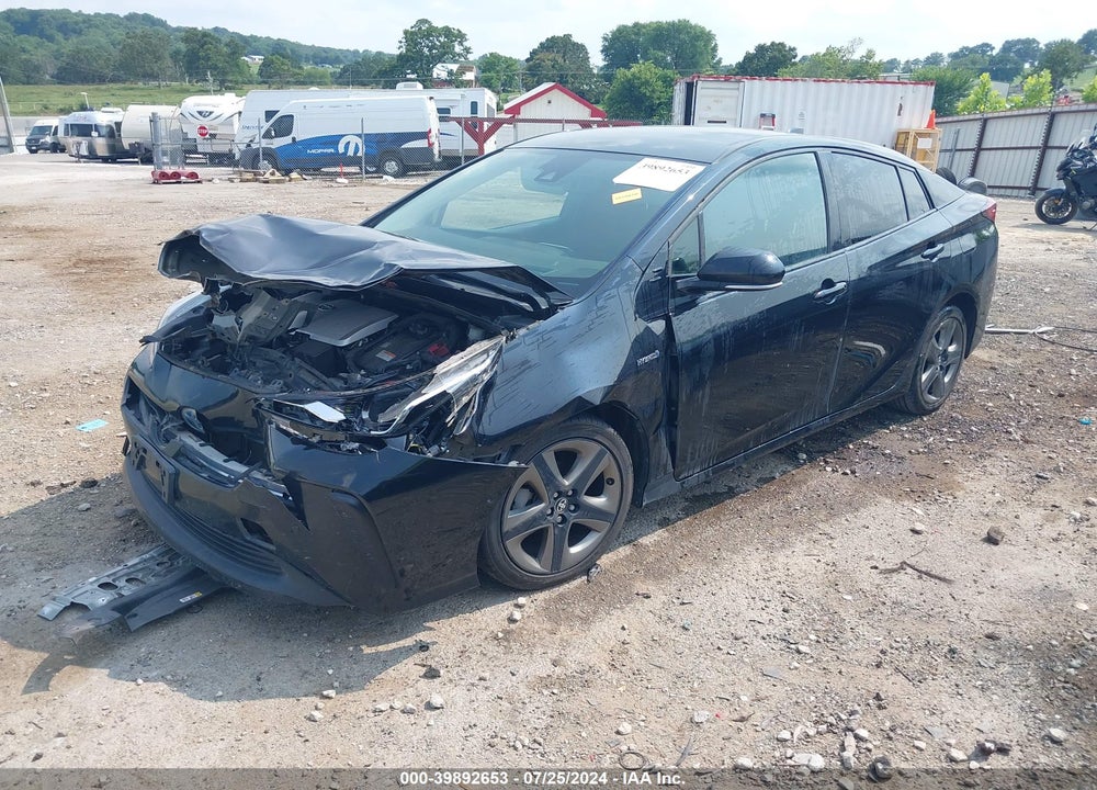 2019 TOYOTA PRIUS LIMITED VIN: JTDKARFU5K3083608