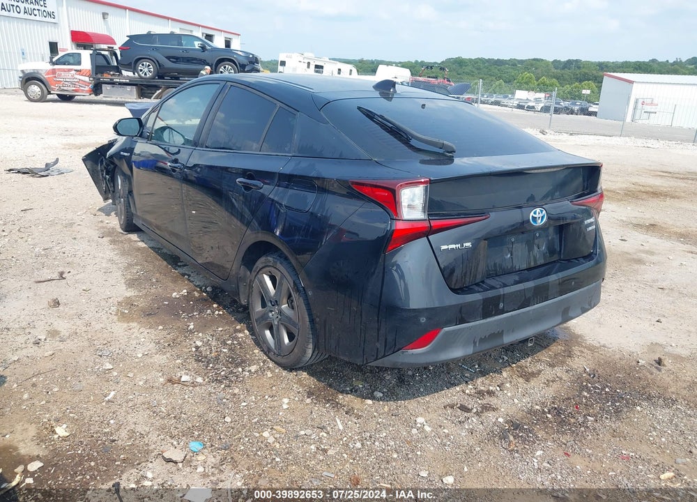 2019 TOYOTA PRIUS LIMITED VIN: JTDKARFU5K3083608