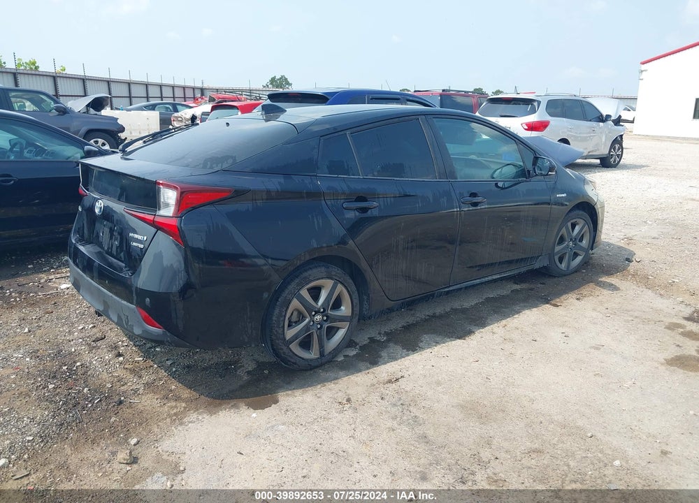 2019 TOYOTA PRIUS LIMITED VIN: JTDKARFU5K3083608