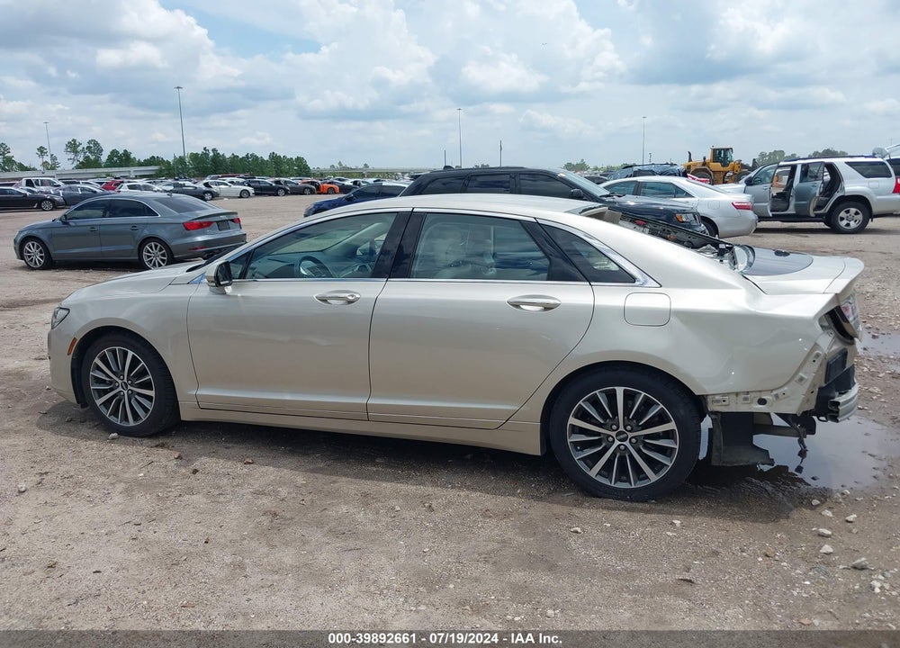 2017 LINCOLN MKZ HYBRID SELECT VIN: 3LN6L5LU7HR654093