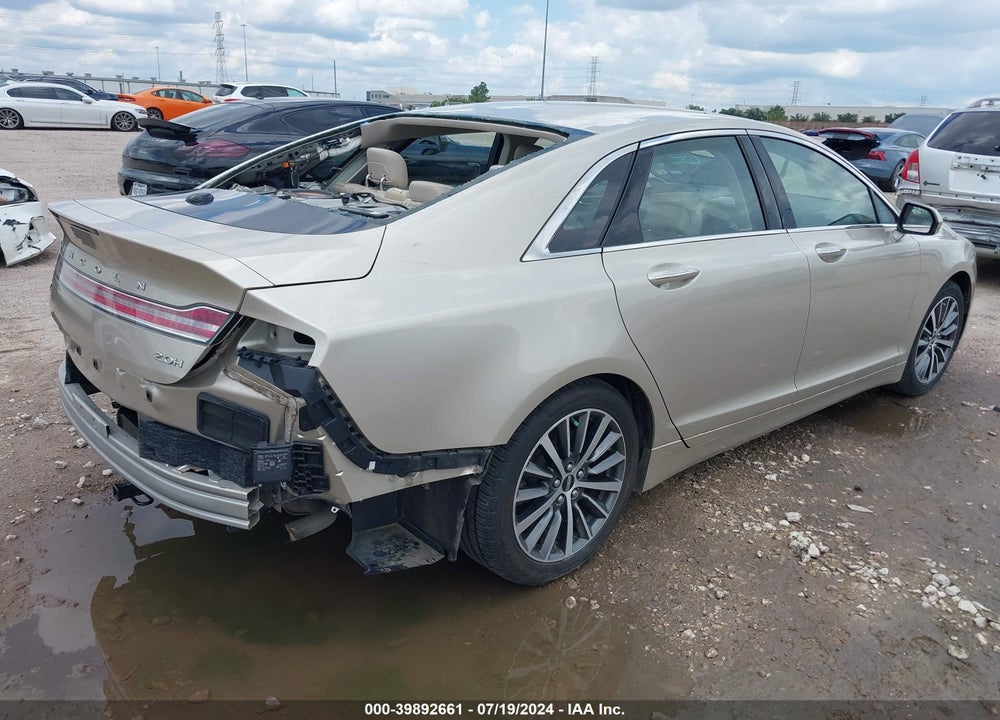 2017 LINCOLN MKZ HYBRID SELECT VIN: 3LN6L5LU7HR654093