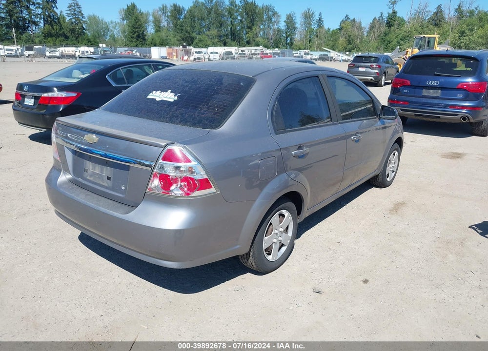 2011 CHEVROLET AVEO 1LT VIN: KL1TD5DE4BB233737