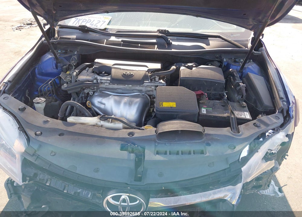 2015 TOYOTA CAMRY SE VIN: 4T1BF1FK8FU942316