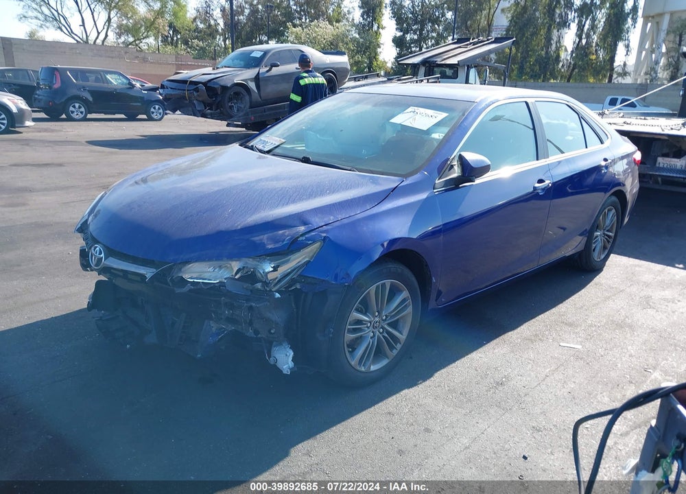 2015 TOYOTA CAMRY SE VIN: 4T1BF1FK8FU942316
