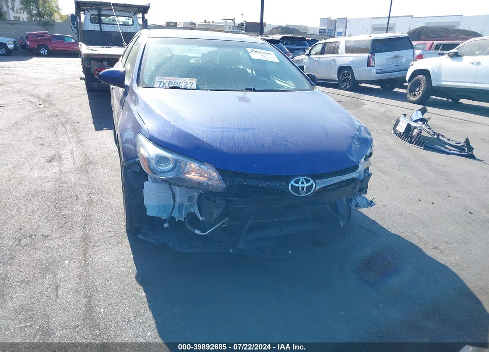 2015 TOYOTA CAMRY SE VIN: 4T1BF1FK8FU942316