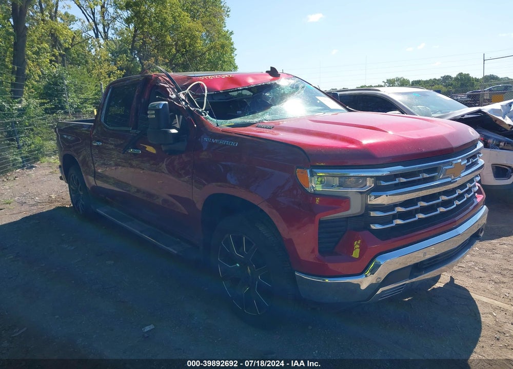 2023 CHEVROLET SILVERADO 1500 4WD SHORT BED LTZ VIN: 1GCUDGE86PZ224604