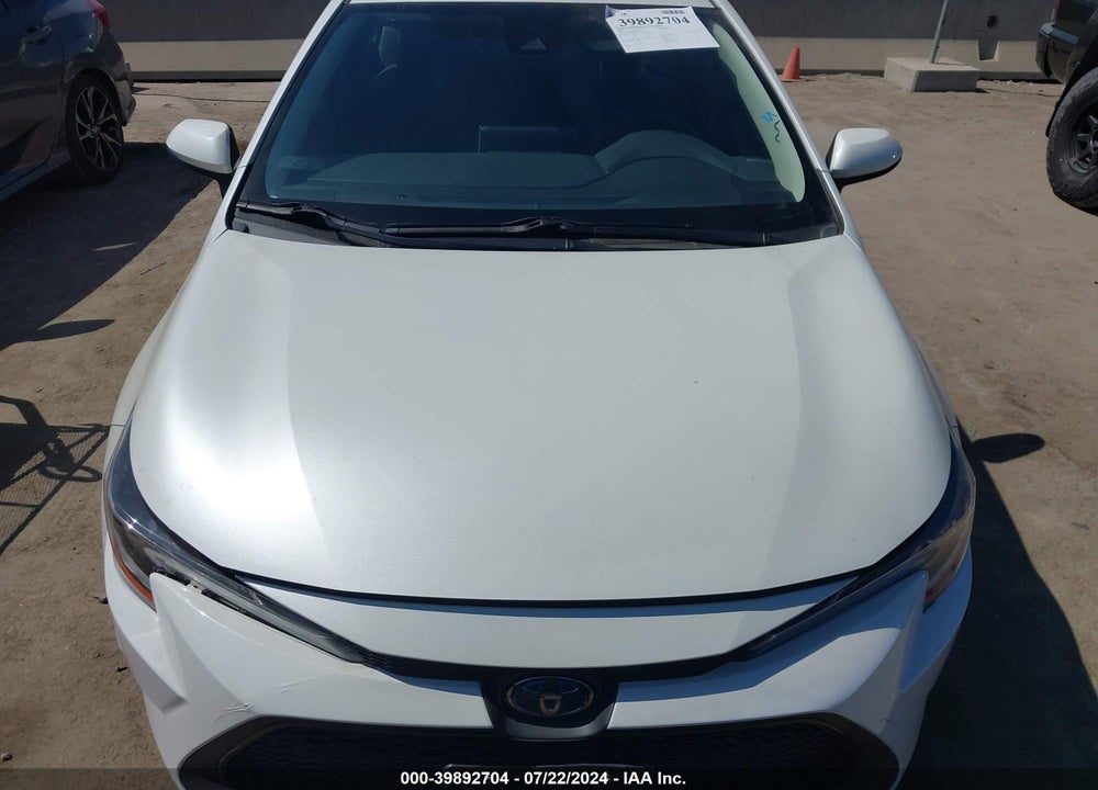 2021 TOYOTA COROLLA HYBRID LE VIN: JTDEAMDE8MJ002658