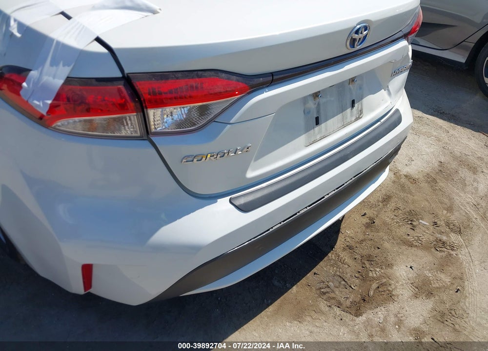 2021 TOYOTA COROLLA HYBRID LE VIN: JTDEAMDE8MJ002658