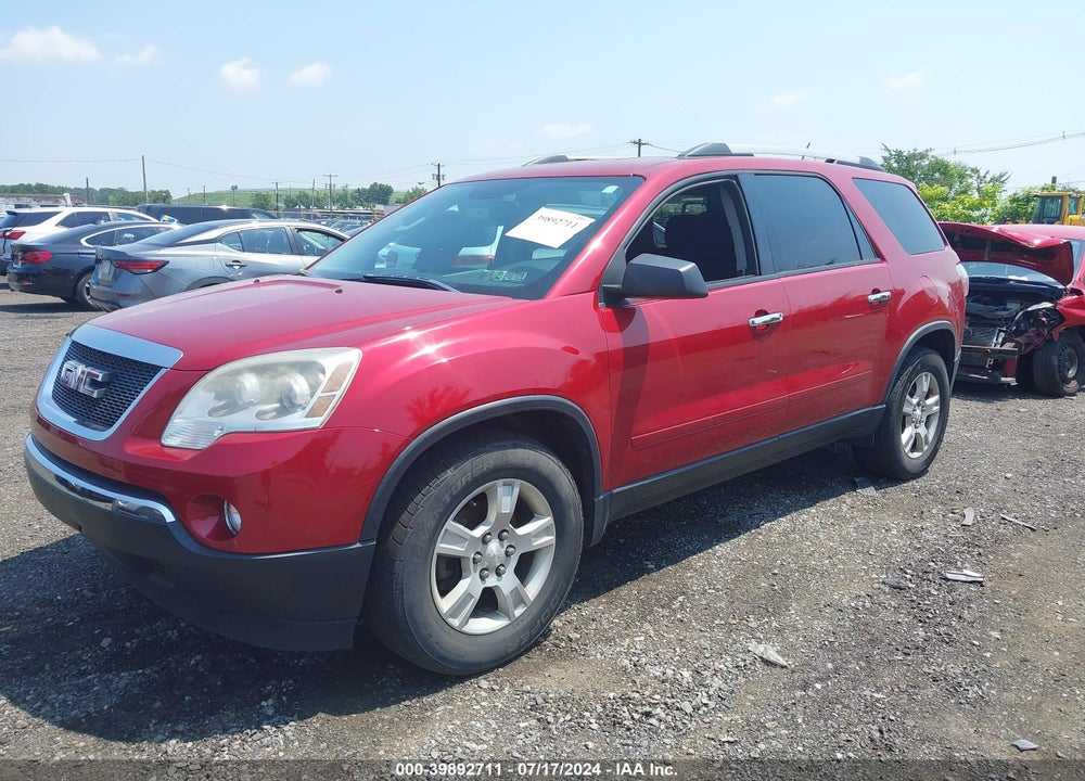 2012 GMC ACADIA SL VIN: 1GKKVNED0CJ155587