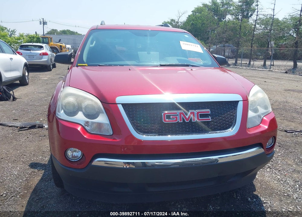 2012 GMC ACADIA SL VIN: 1GKKVNED0CJ155587