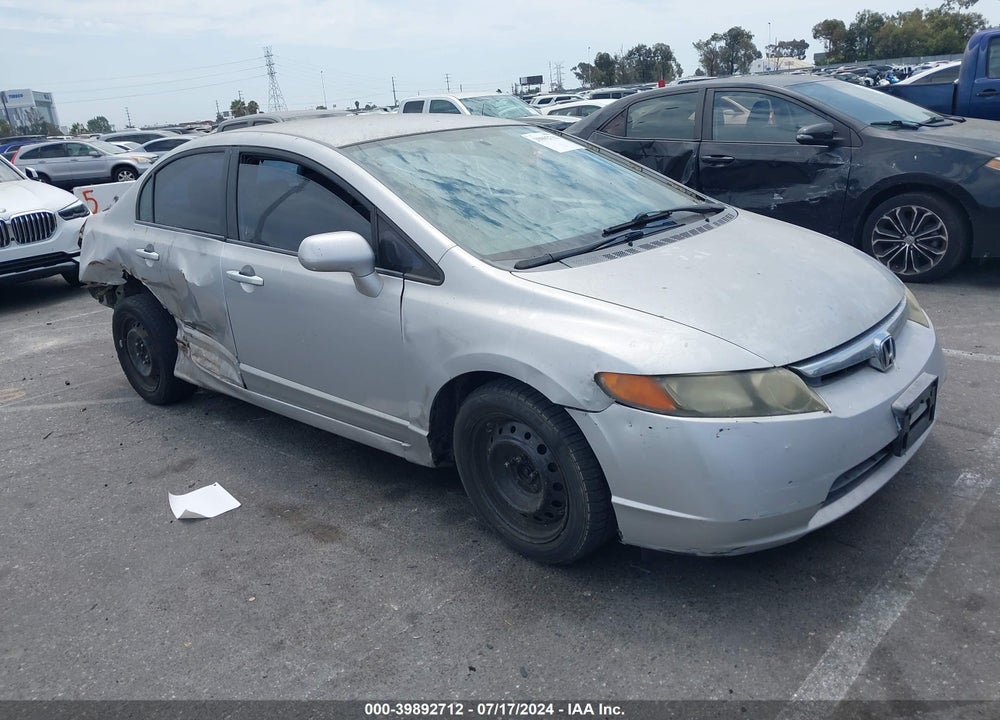 2008 HONDA CIVIC SDN LX VIN: 1HGFA16508L041725