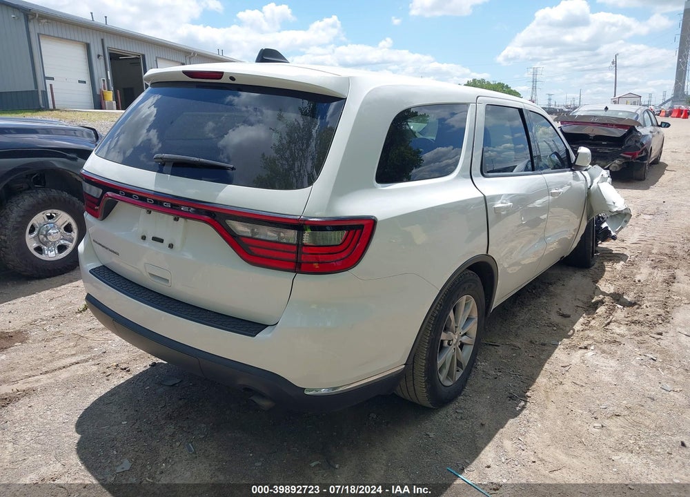 2017 DODGE DURANGO SXT RWD VIN: 1C4RDHAG9HC925988