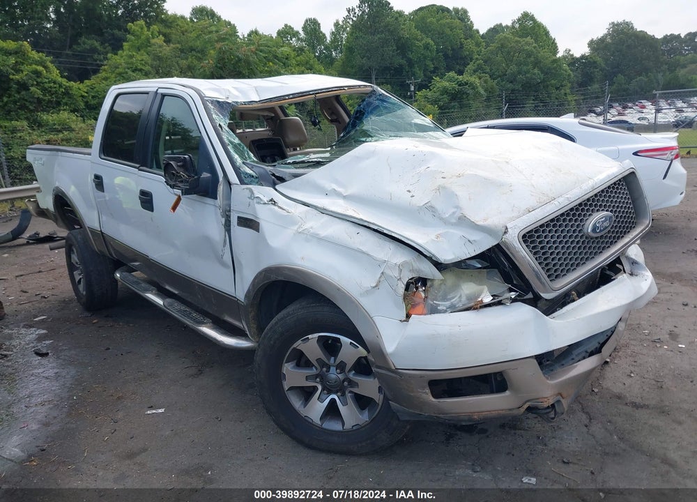 2005 FORD F-150 FX4/LARIAT/XLT VIN: 1FTPW14585FA12586