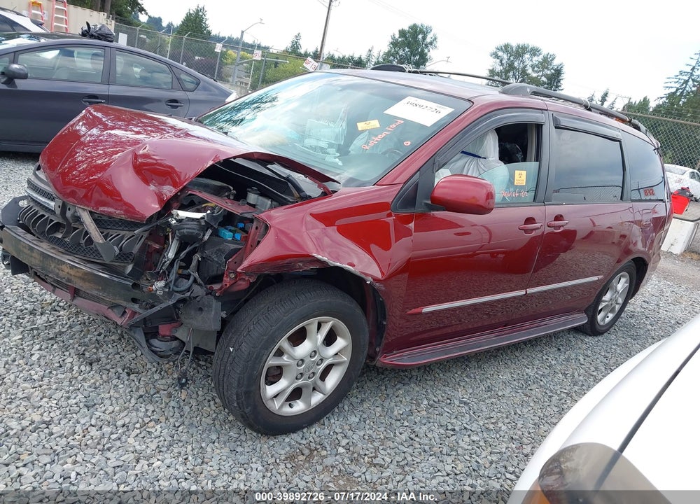 2004 TOYOTA SIENNA XLE LIMITED VIN: 5TDZA22C44S085953