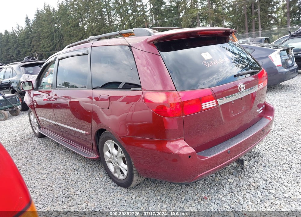 2004 TOYOTA SIENNA XLE LIMITED VIN: 5TDZA22C44S085953