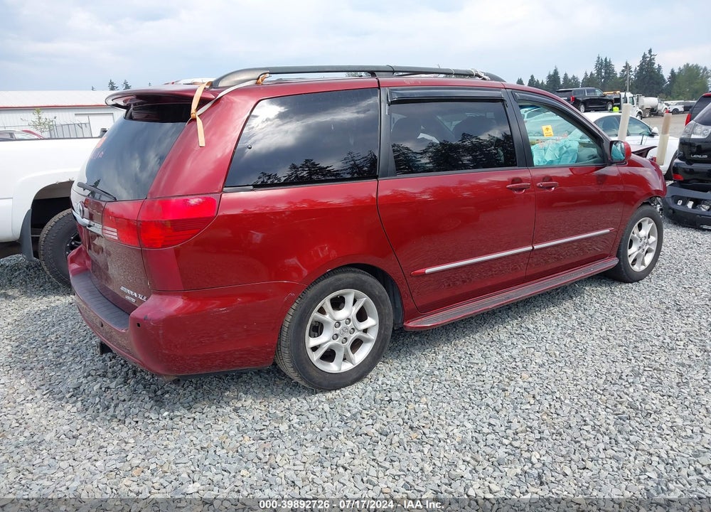 2004 TOYOTA SIENNA XLE LIMITED VIN: 5TDZA22C44S085953