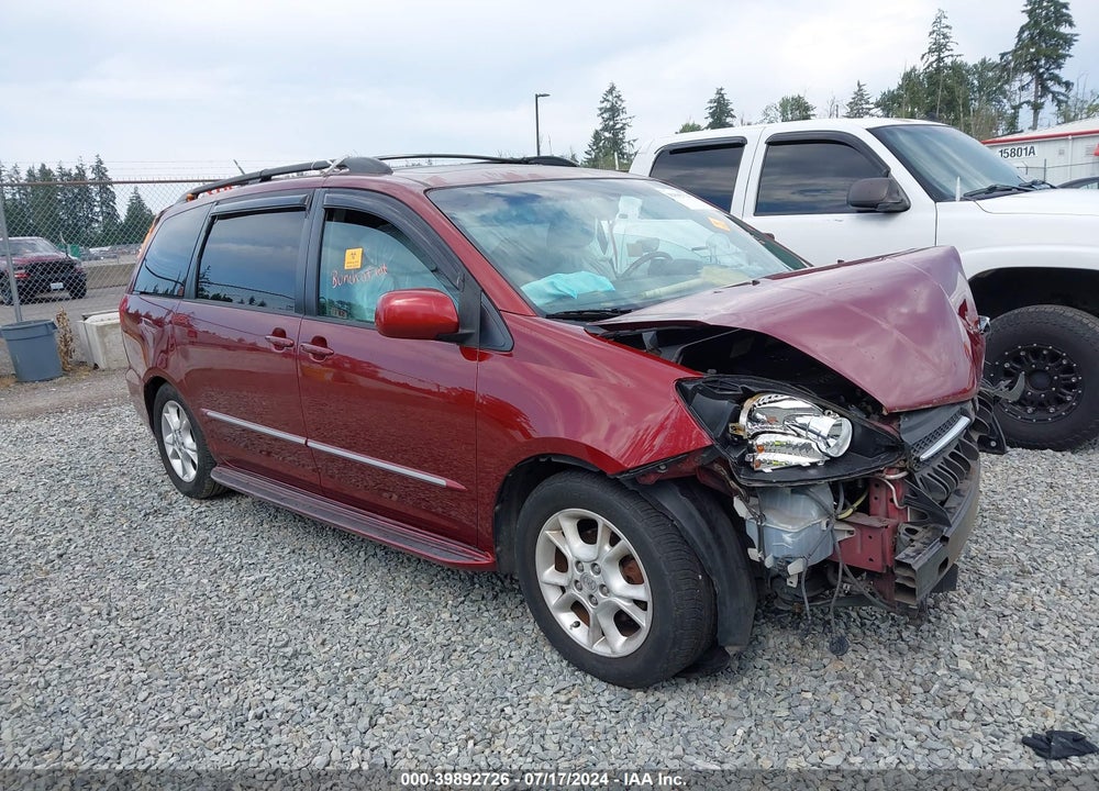 2004 TOYOTA SIENNA XLE LIMITED VIN: 5TDZA22C44S085953
