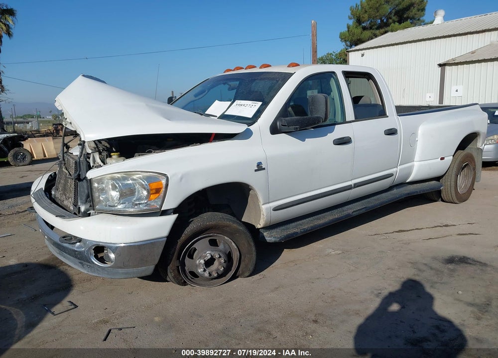 2007 DODGE RAM 3500 SLT/SPORT VIN: 3D7MX48C37G720066
