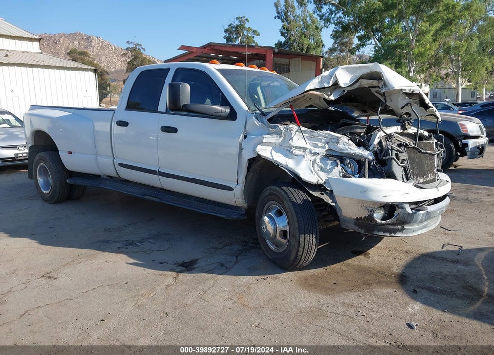 2007 DODGE RAM 3500 SLT/SPORT VIN: 3D7MX48C37G720066