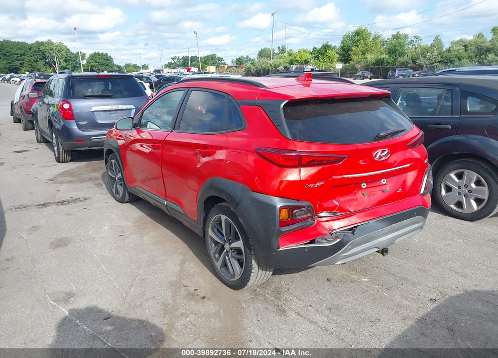 2019 HYUNDAI KONA ULTIMATE VIN: KM8K53A59KU378556