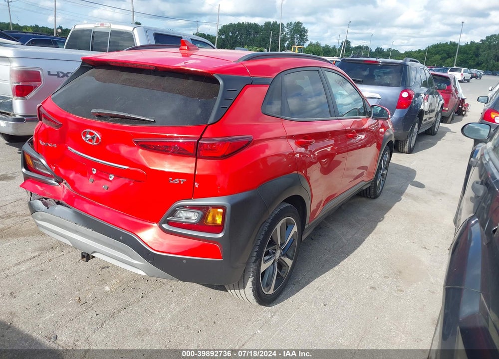 2019 HYUNDAI KONA ULTIMATE VIN: KM8K53A59KU378556