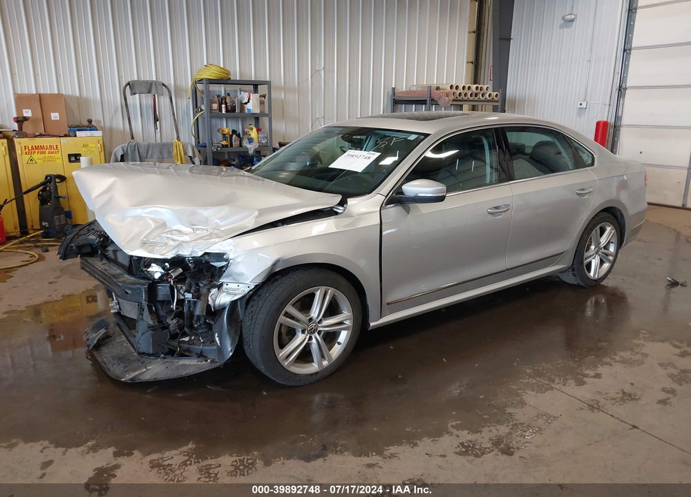 2015 VOLKSWAGEN PASSAT 1.8T SE VIN: 1VWBT7A36FC043182