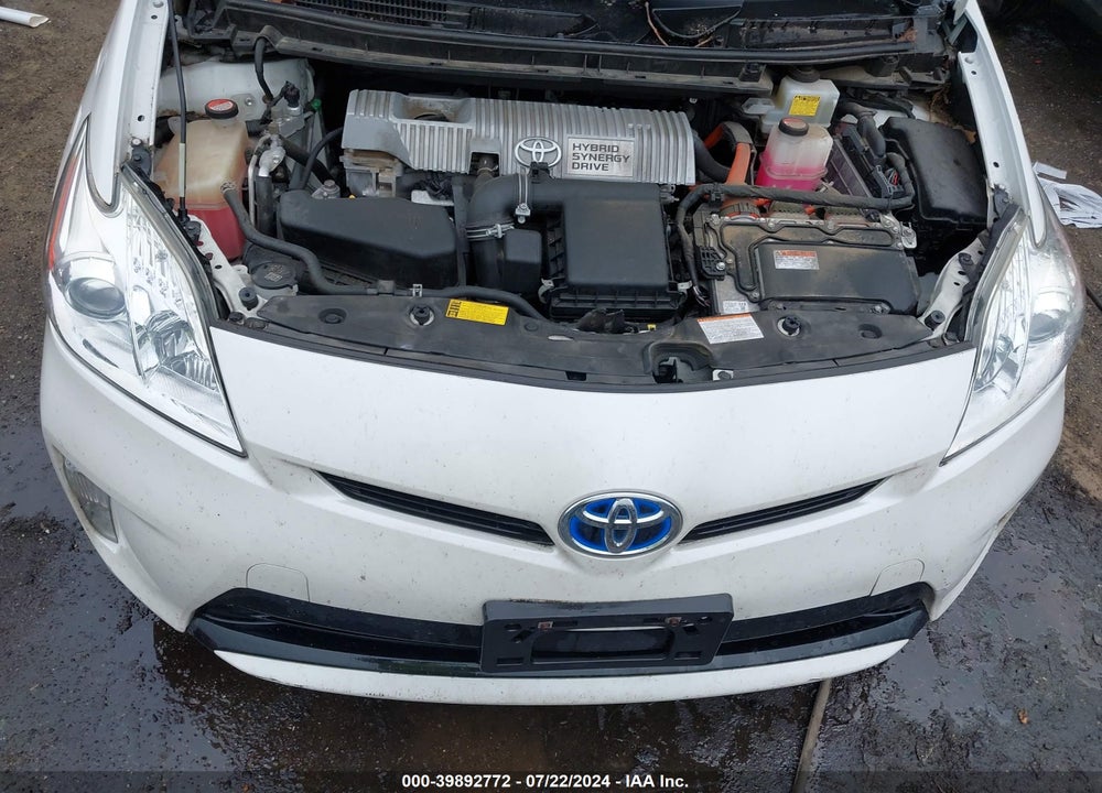 2015 TOYOTA PRIUS THREE VIN: JTDKN3DU9F0416971