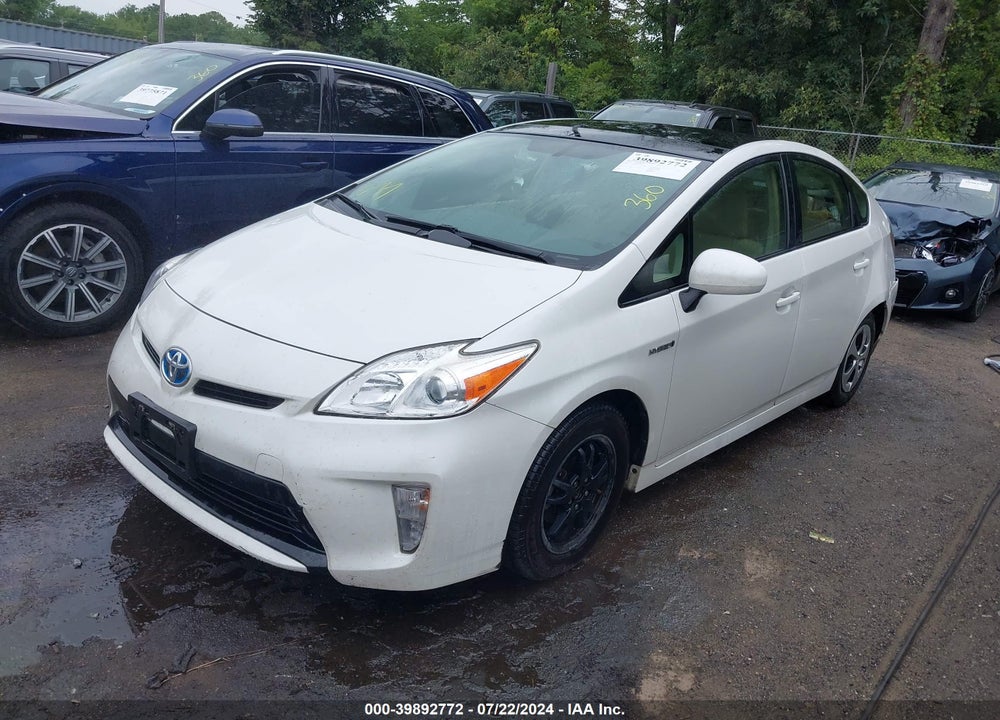 2015 TOYOTA PRIUS THREE VIN: JTDKN3DU9F0416971