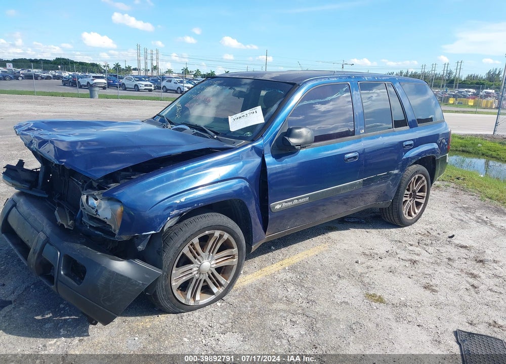 2003 CHEVROLET TRAILBLAZER LS VIN: 1GNDT13S732196787