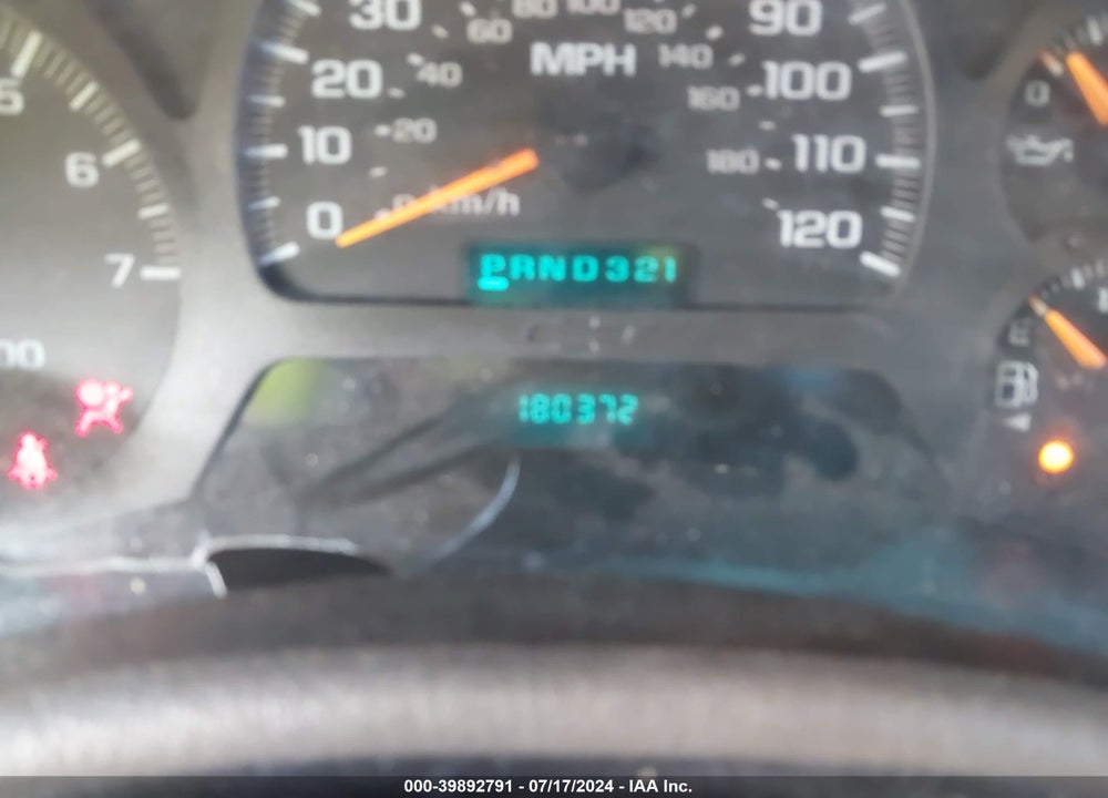 2003 CHEVROLET TRAILBLAZER LS VIN: 1GNDT13S732196787