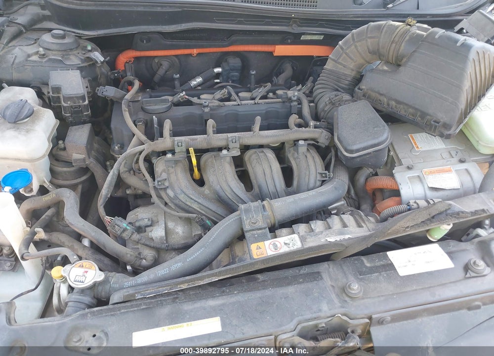 2012 HYUNDAI SONATA HYBRID VIN: KMHEC4A41CA047537