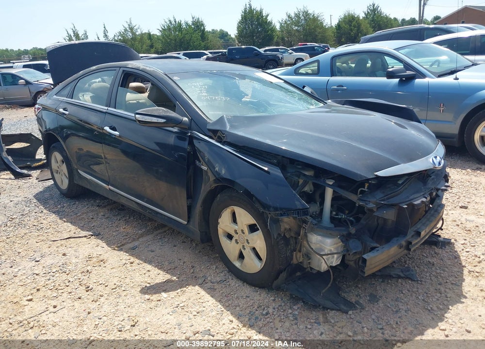 2012 HYUNDAI SONATA HYBRID VIN: KMHEC4A41CA047537