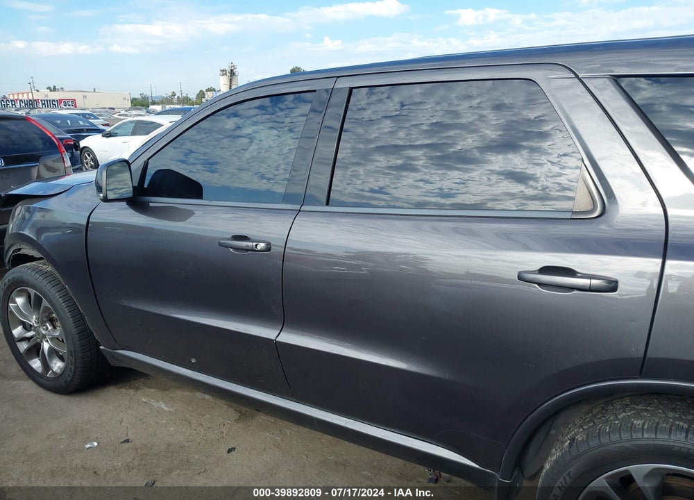 2021 DODGE DURANGO GT PLUS AWD VIN: 1C4RDJDG5MC631789