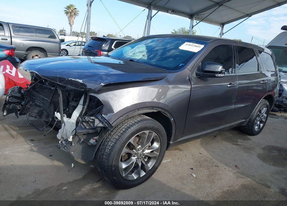 2021 DODGE DURANGO GT PLUS AWD VIN: 1C4RDJDG5MC631789