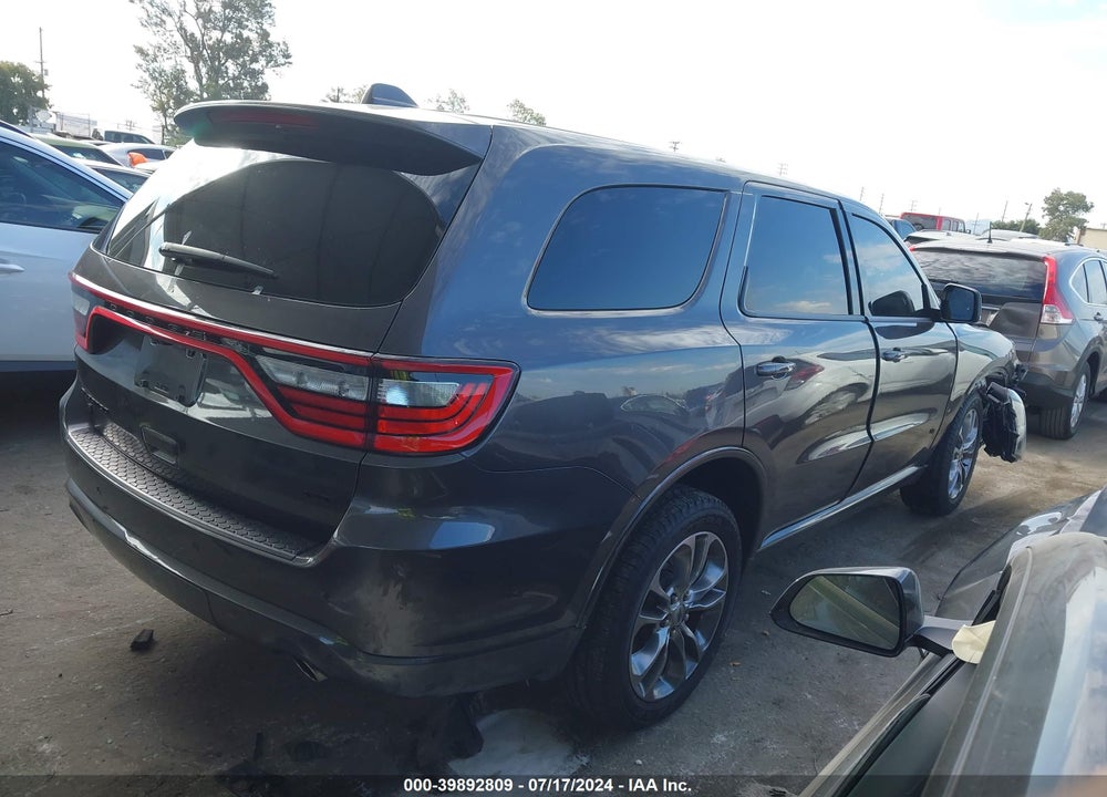 2021 DODGE DURANGO GT PLUS AWD VIN: 1C4RDJDG5MC631789
