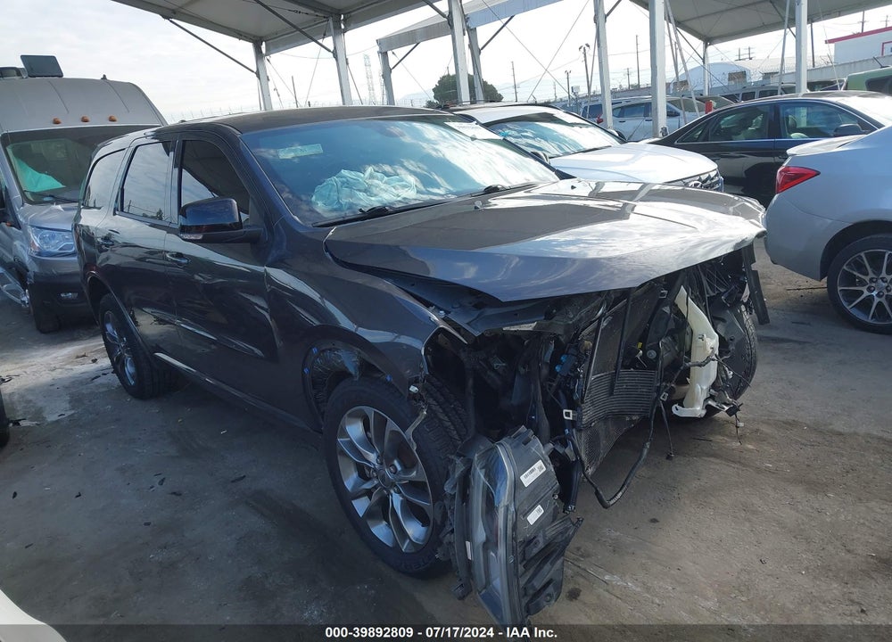 2021 DODGE DURANGO GT PLUS AWD VIN: 1C4RDJDG5MC631789