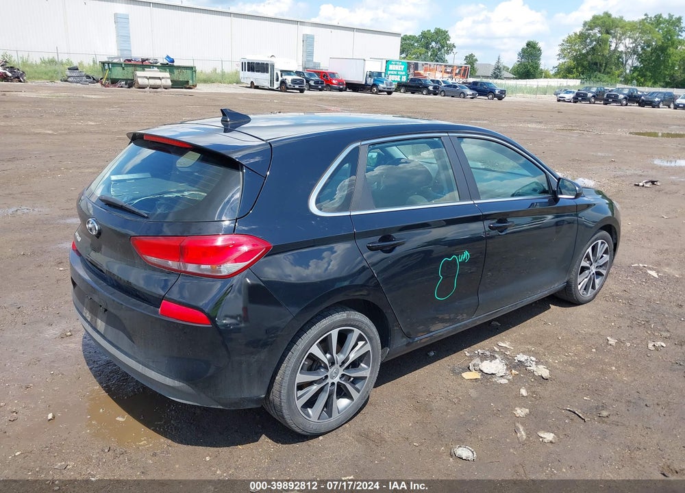 2019 HYUNDAI ELANTRA GT VIN: KMHH35LEXKU098752