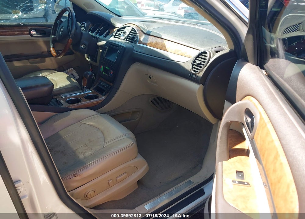 2012 BUICK ENCLAVE LEATHER VIN: 5GAKVCED5CJ245917