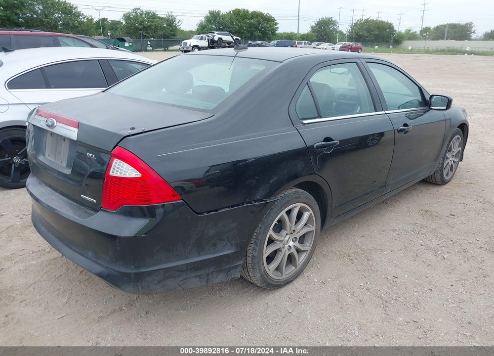 2011 FORD FUSION SEL VIN: 3FAHP0JG0BR220970