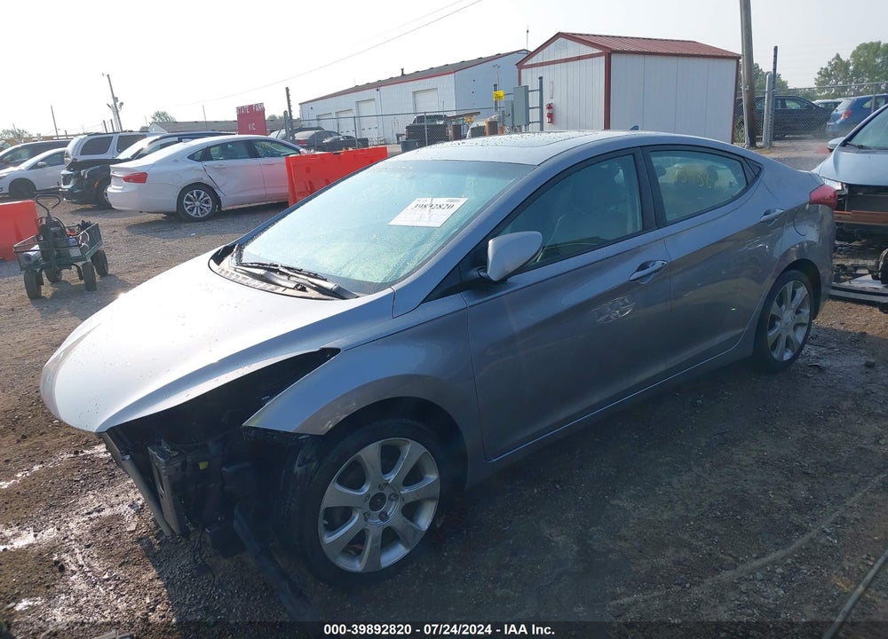 2013 HYUNDAI ELANTRA LIMITED VIN: KMHDH4AE2DU673264