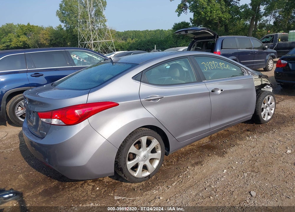 2013 HYUNDAI ELANTRA LIMITED VIN: KMHDH4AE2DU673264