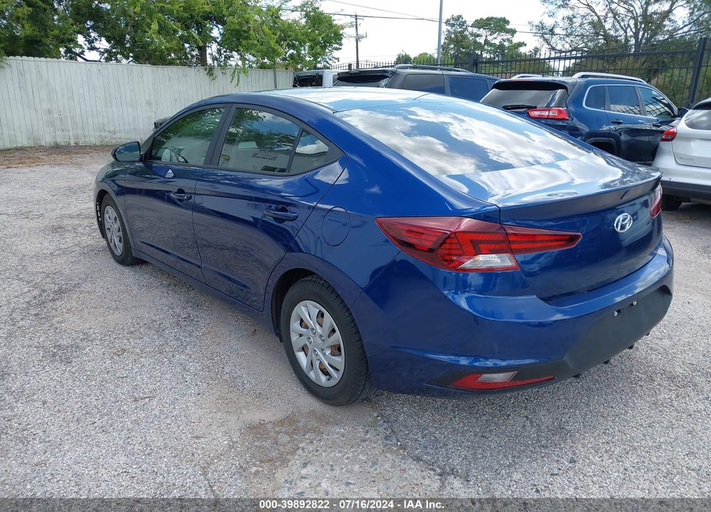 2020 HYUNDAI ELANTRA SE VIN: 5NPD74LF0LH597016