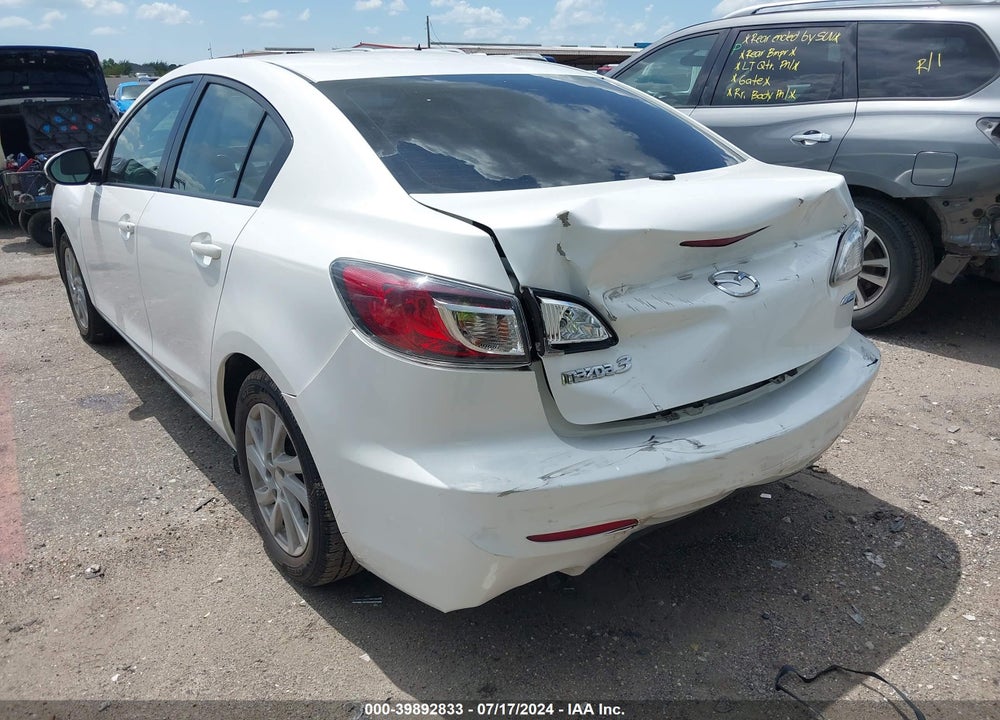 2012 MAZDA 3 I TOURING VIN: JM1BL1V71C1677536