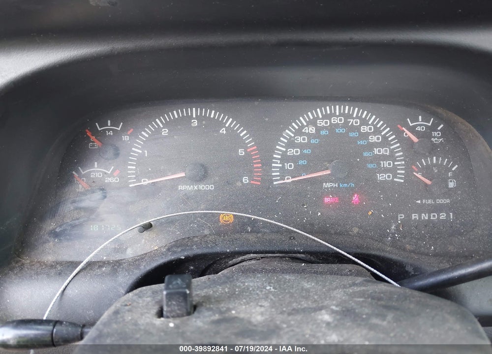 2001 DODGE RAM 1500 ST VIN: 1B7HF13Z61J603774